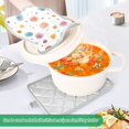 thumbnail image 4 of 2 Pack Pot Holders for Kitchen Heat Resistant Hot Pads Sets for Cooking Baking Small Watercolor Splashes and Dots, 4 of 7