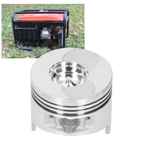 Engine Piston Replacement Kit, Strong and Engine Piston Kit Practical with Iston Circlip and Pin for 190FB Air-cooled Engine