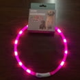 thumbnail image 2 of UFHTech LED Pet Dog Collar USB Rechargeable Flash Pet Dog Glowing Collar For Night Safety Light for Small Medium Large Dog, 2 of 2