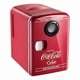 thumbnail image 1 of Coca-cola 12V Portable 4 Liter/6 Can Thermoelectric Mini Fridge/Warmer With Bluetooth Speaker, 1 of 5