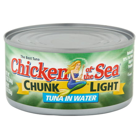 Chicken of The Sea Chunk Light Tuna in Water, 12 oz - Best ...