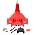 thumbnail image 2 of RC Airplane Jet Fighter Toys, anticolisión, fácil de controlar, estable 2,4 GHz portátil de espuma RC Airplane, RC Glider para adultos, y niñas rojo Hugo Avión teledirigido, 2 of 10