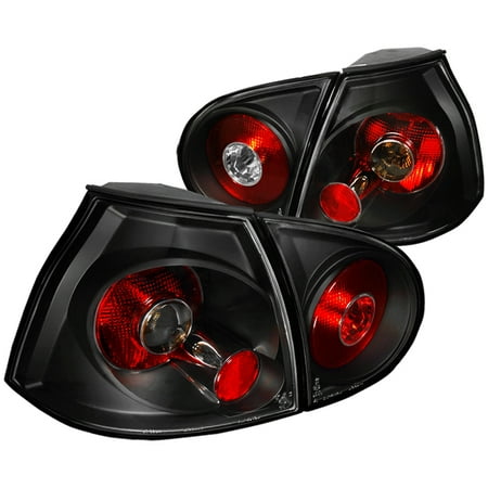- Spec-D Tuning 2006-2008 Volkswagen Golf Mk5 Gti Jdm Black Altezza Tail Lights 06 07 08 (Left + Right)