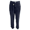 thumbnail image 3 of WILLBEST Pantalones Mujer Pantalones Vaqueros Elásticos de Tiro Bajo para Mujer, Con Cordón Ajustable, Cómodos E Informales, para Uso Diario, Deportes, Camping, Viajes, Corte Holgado. Extra Grande, 3 of 4