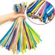 thumbnail image 2 of 260 globos largos, paquete de 100, globos multicolores giratorios de animales, globos mágicos largos para modelar animales, bodas, cumpleaños, festivales, fiestas, etc., 2 of 5
