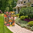 thumbnail image 2 of Yayeee Garden Flag 12" x 18" Double Sided Outdoor Yard Lawn Holiday Decorations, Vibrant Mushroom, 2 of 6