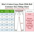 thumbnail image 2 of Mens Cotton Chino Pants Slim Fit Casual Stretch, 2 of 2
