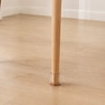 thumbnail image 4 of Square Clear Silicone Chair Leg Floor Protectors, Furniture Feet Covers with Pads, Scratch Resistant for Hardwood Floors Table Chairs, 4 of 6