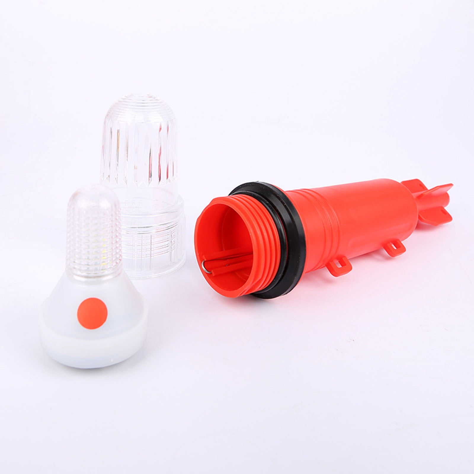Emergency Marine Flares Kit - Coast Guard Compliant LED Distress Signals for Boats, Kayaks & Pontoons | Waterproof Flashing Beacon Lights for Night Safety