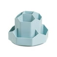 thumbnail image 1 of Light - Luxury Large - Capacity Rotating Plastic Pen Holder Storage Box, 1 of 4