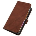 thumbnail image 4 of Wallet Case for Samsung Galaxy A32 5G 6.5 Inch with Cash Card Slots Stand Magnetic Clasp Bracket Flip Folio Case, Premium PU Leather Long Shoulder Strap Crossbody Luxury Phone Cover,Brown, 4 of 10