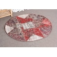 thumbnail image 4 of Antique Rugs, Kitchen Rug, Vintage Rug, 3.3x3.3 ft Small Rug, Turkish Rug, 4 of 9