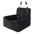 thumbnail image 1 of Detachable Washable Pet Car Seat with Storage Pocket Supports Up To 35lbs, 1 of 4