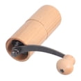 thumbnail image 3 of Manual Coffee Grinder Adjustable Detachable Beech Wood Stainless Steel Core Portable Hand Coffee Bean Mill Grinder, 3 of 9