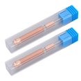 thumbnail image 1 of 2 Pcs Quick Swap Nozzle Ti Alloy Heat Break Hardened Steel CrZrCu All Metal Integrated Nozzle for K2 PLUS 3D Printer 0.2mm, 1 of 4