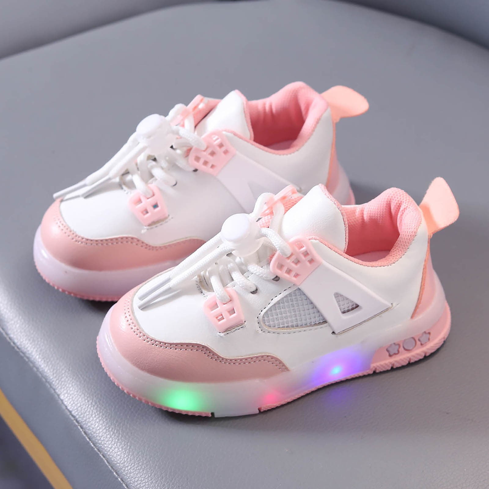 Toddler Girls Led Light Up Shoes Walking Shoes Casual Shoes For