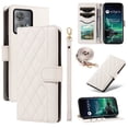thumbnail image 1 of Motorola Edge 40 NEO Phone Case , Wallet Flip Cover Adjustable Crossbody Lanyard Magnetic Card Slots, 1 of 5