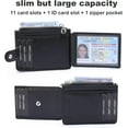 thumbnail image 2 of CAILDANL Slim Wallet for Women Thin Womens Card Holder RFID Blocking Genuine Leather Small Wallets, 2 of 6