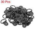 thumbnail image 2 of 30pcs Black D Shape Tie Down Anchors Lashing Ring for Auto Trailers RV Boats, 2 of 6