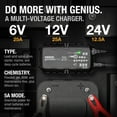 thumbnail image 4 of NOCO GENIUSPRO25: 25A 6V/12V/24V Professional Battery Charger, Maintainer and Desulfator, 4 of 8