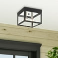 thumbnail image 5 of Livex Lighting - Nyack - 2 Light Outdoor Flush Mount in Mid Century Modern Style, 5 of 9