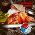 thumbnail image 6 of Oven Heat Indicator,Bbq R Oven 0-300 Celsius Stainless Temperature Thermometer Barbecue Bbq Steel Thermometer Barbecue Celsius Stainless Steel Leeofty Tempeure Rookin, 6 of 6