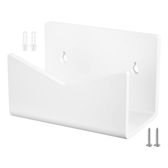 KAKOWELY Mail Organizer Acrylic 1Pcs 6.0x4.0x2.4in Wall Mounted