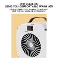 thumbnail image 5 of Aihimol Winter Portable Mute Desktop Heater,Mini Energy-saving Electric Fast Heating Heater Fan,Home Student Heater Foot Warmer,for Office Room Bedroom Desk Indoor Use,Gifts, 5 of 9