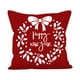 thumbnail image 1 of Fundas de Almohada de Navidad Funda de Almohada Super Suave de Navidad, Funda de Almohada de Sofá Impresa de Santa Claus, Funda de Cojín de Decoración de Estudio de Santa Claus, 1 of 4