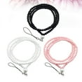 thumbnail image 4 of MasteelfCA 3PCS Artificial Pearl String Beads Rope Stylish Threading Pearls Chain Delicate Manual String Beads Rope Creative DIY Clothes Accessories Phone Lanyard, 4 of 8