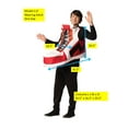 thumbnail image 4 of Rasta Imposta Hightop Sneaker Halloween Costume, White & Red, Adult One Size, R7403-OS, 4 of 4