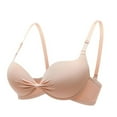 thumbnail image 6 of Sngxgn Women's Underwire Bra, Convertible Underwire T-shirt Bra(Beige,34), 6 of 6