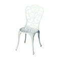 thumbnail image 3 of Ensemble Bistro Table et 2 Chaises en Aluminium Coulé 3 Pcs Ensemble de Mobilier de Patio, 3 of 4