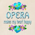 thumbnail image 2 of CafePress - Opera Heart Happy Tote Bag - Unisex Canvas Tote Bag, Beige, 1-Piece, 2 of 6