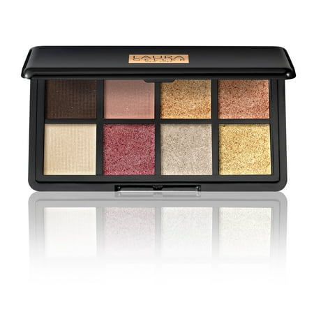 Laura Geller Luxe Finishes Eyeshadow Palette, The Warms, 0.28