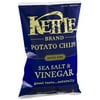 Kettle Brand Sea Salt & Vinegar Potato Chips, 13 oz, (Pack of 10)