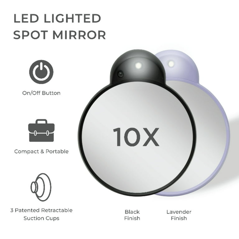 Free Shipping! Zadro Newport LED Lighted Makeup Mirrors w
