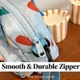 thumbnail image 7 of URSOFINE Heart-Pattern Mini Crossbody Bag with Plush Charm Lightweight Shoulder Bag for Daily Use, 7 of 7