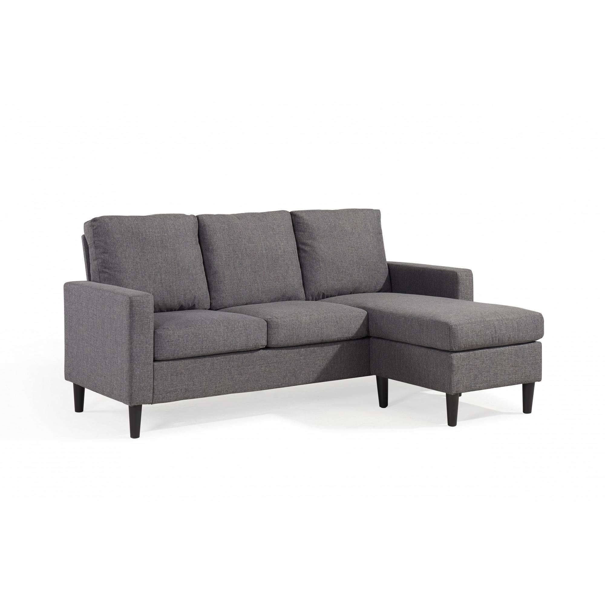 Mainstays Apartment Reversible Sectional, Multiple Colors - image 4 of 10