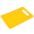 thumbnail image 5 of Yellow - Plastic Utility Cutting Board With Handle, Food Safe, Dishwasher Safe, Thick Cutting Board, Easy Grip (1 Piece), 5 of 5