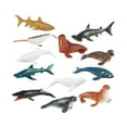 thumbnail image 1 of 12 Uds. Juguetes de criaturas marinas figuras de animales salvajes regalos realistas del Día de San Valentín para recuerdos de fiesta cumpleaños guard, 1 of 8