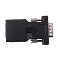 thumbnail image 1 of 4X Adaptateur de Câble Réseau VGA Mâle à LAN CAT5 CAT6 RJ45, 1 of 7
