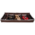 thumbnail image 1 of Grand Organisateur de Chaussures, Couvercle en PVC Diviseurs Réglables Conception sous le Lit Boîte de Rangement de Chaussures Visible pour les Femmes et les Hommes, 1 of 8