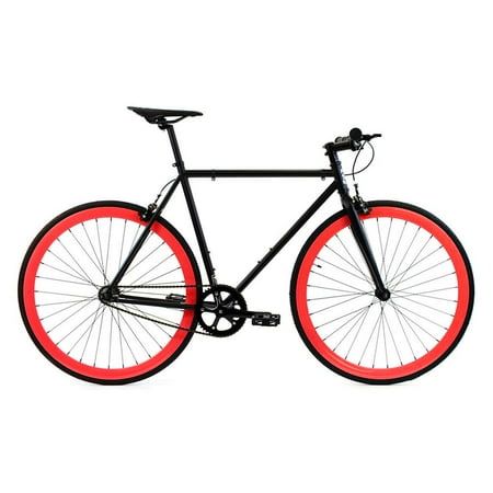 Golden Cycles Viper Black/Red Fixed Gear 52 cm