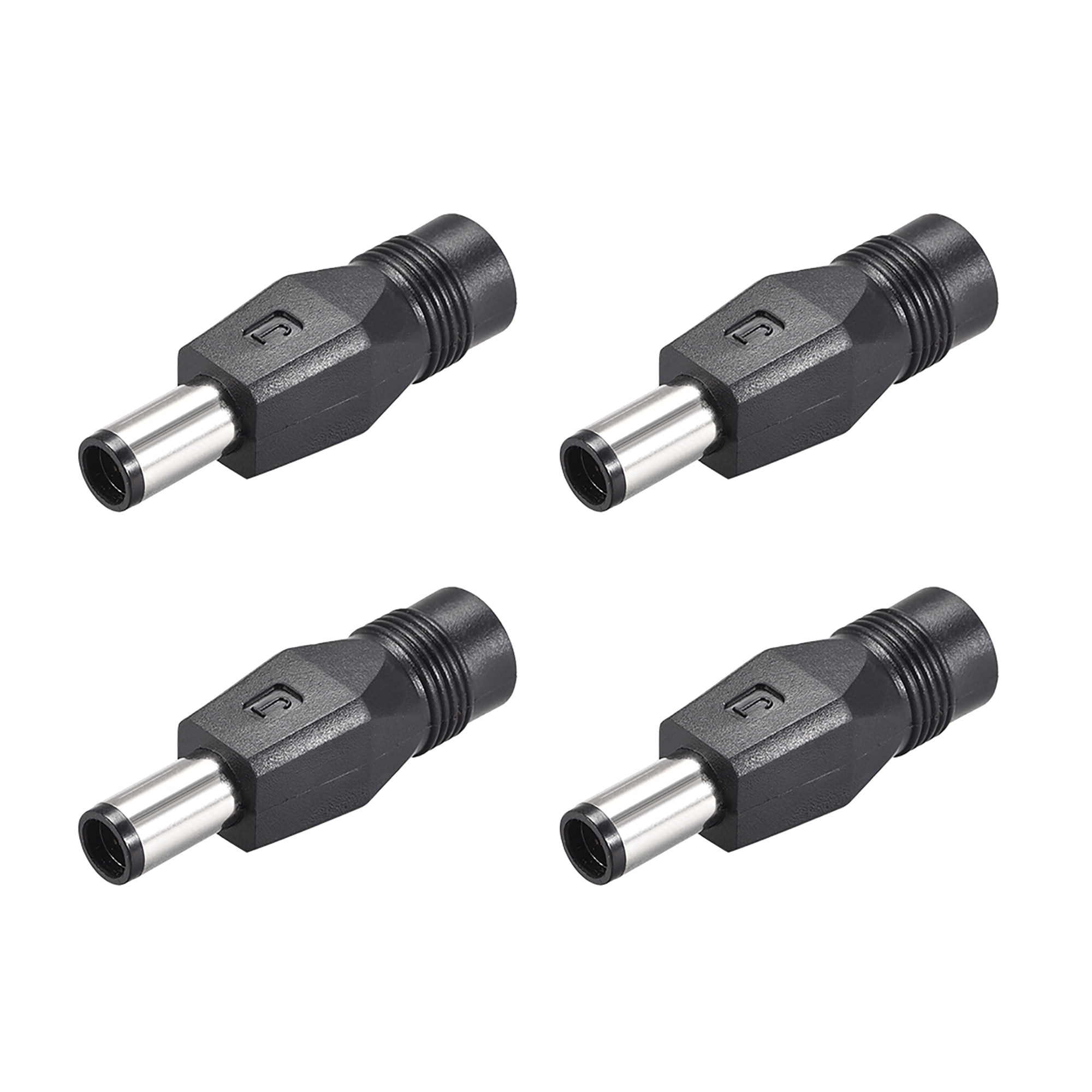 4PCS DC Power Female to Female Jack Adapter Connector 2.1 x 5.5mm LE 