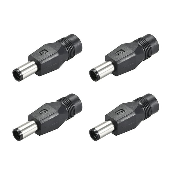 4pcs DC Power Converter,7.4mm x 5.0mm Male to 5.5mm x 2.1mm Female Adapter Connector