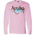thumbnail image 3 of Inktastic Aruba Long Sleeve T-Shirt, 3 of 5