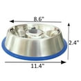 thumbnail image 4 of Slow Feed Anti Bloat Dog Bowl with New Bonded Silicone Base, 4 of 9