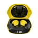 thumbnail image 1 of Ajazz Bluetooth-Compatible con 5.0 Auriculares de baja latencia IPX4 Herramientas inalámbricas VoiceCall Auriculares deportivos Dispositivos para películas Música Amarillo Guardurnaity EL005298-01B, 1 of 5