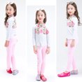 thumbnail image 3 of Kids Girls Suncreen Quick Dry Cartoon Long Sleeve Swimwear Swimming Trunks, 3 of 8